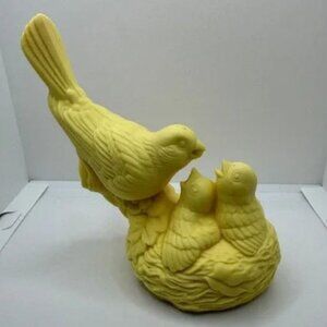 Vintage Avon The Nestlings Garlandia Decorative Pomander‎ Yellowhammer Finches